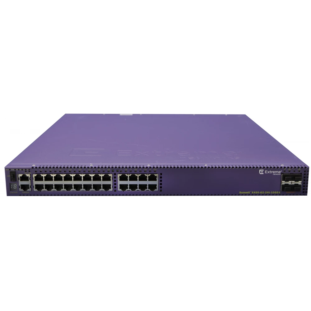 EXTREME NETWORKS ExtremeSwitching X450-G2-24p-10GE4-Base