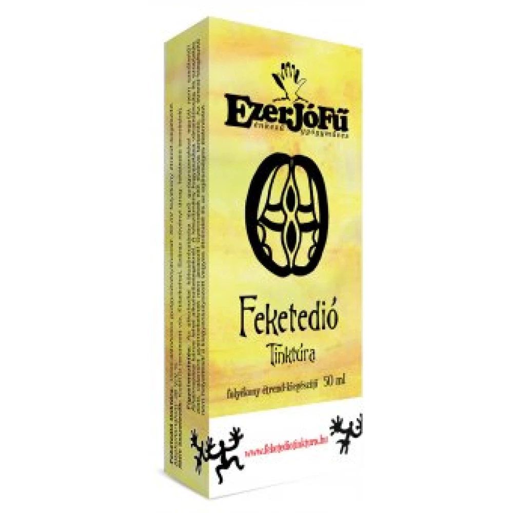 Ezerjófű fekete dió tinktúra 50 ml