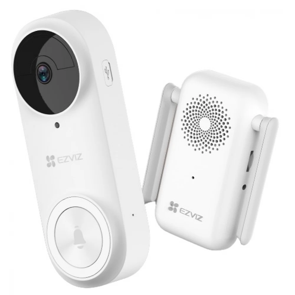 EZVIZ DB2 2K Battery-powered Video Doorbell Kit