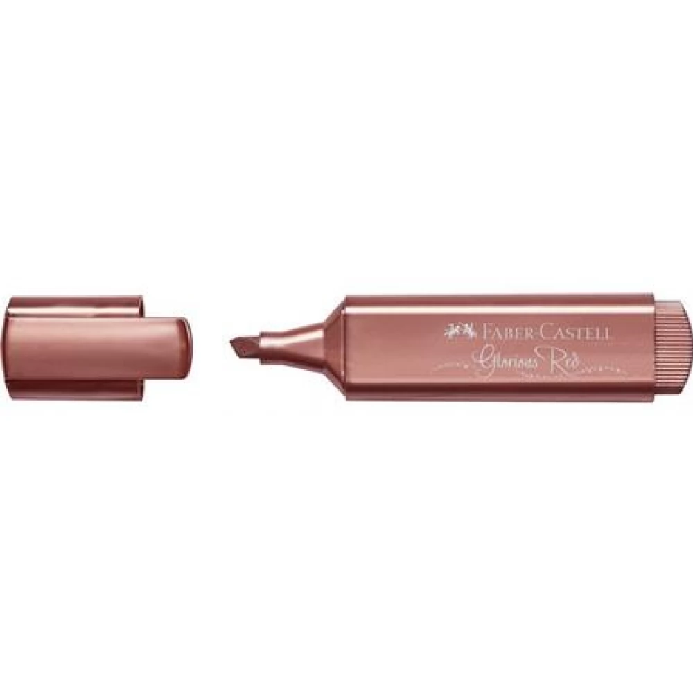 FABER-CASTELL Szövegkiemelő 1-5 mm TL 46 metál piros