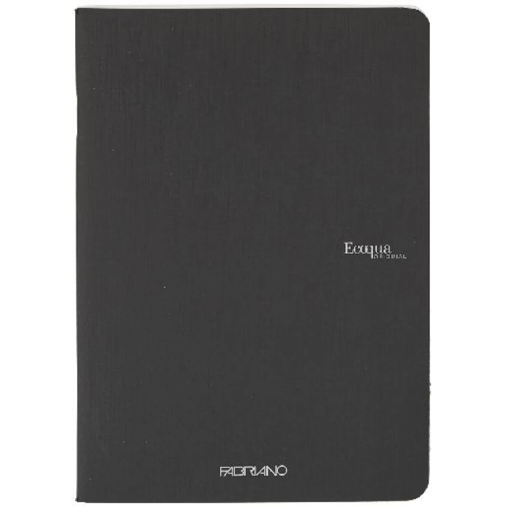 FABRIANO Ecoqua Original A4 40 lapos vonalas füzet fekete