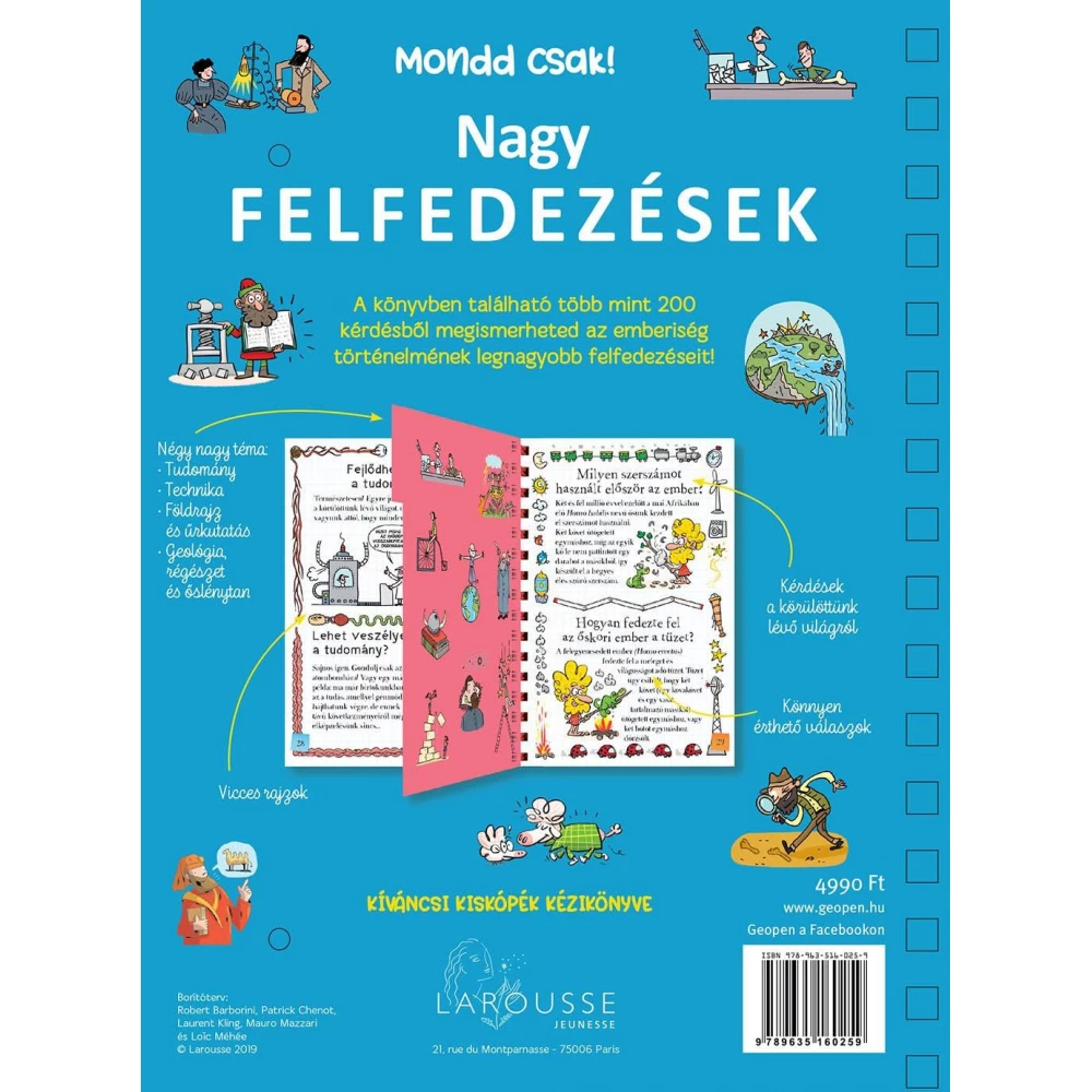 Fait Caroline - Mondd csak! Nagy felfedezések