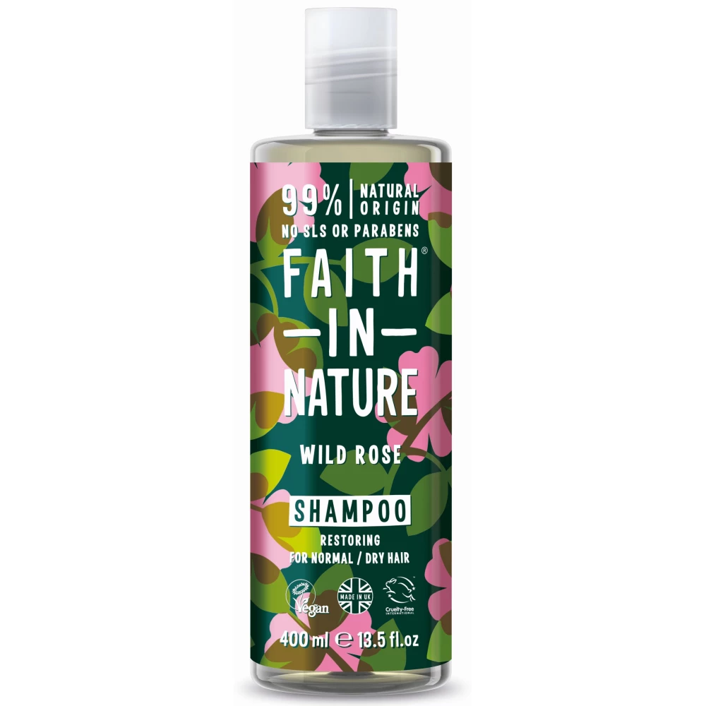 Faith In nature vadrózsa sampon 400 ml