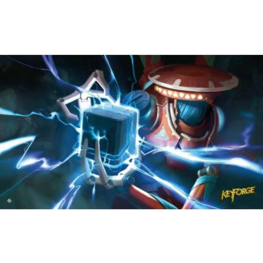 FANTASY FLIGHT GAMES Keyforge: Positron Bolt Playmat játszószőnyeg kiegészítő társasjátékokhoz