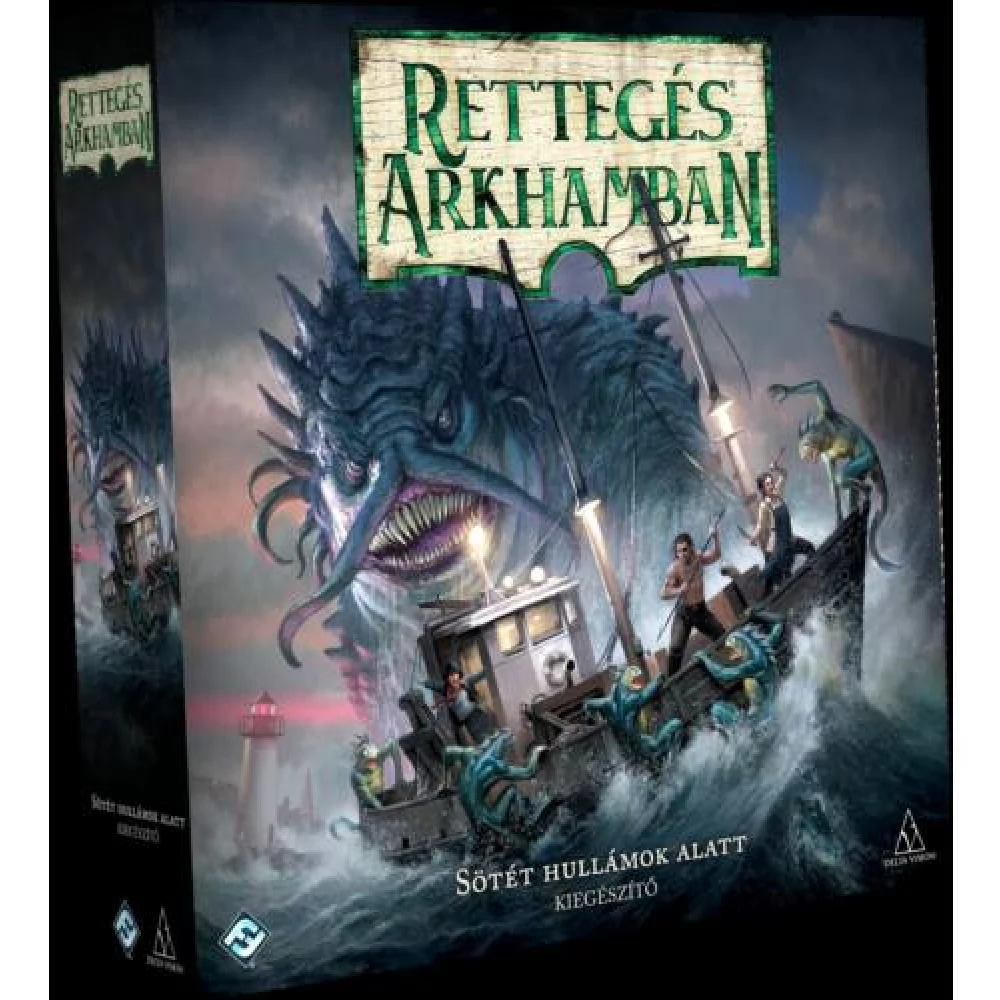 FANTASY FLIGHT GAMES Rettegés Arkhamban 3. kiadás - Sötét hullámok alatt társasjáték kiegészítő