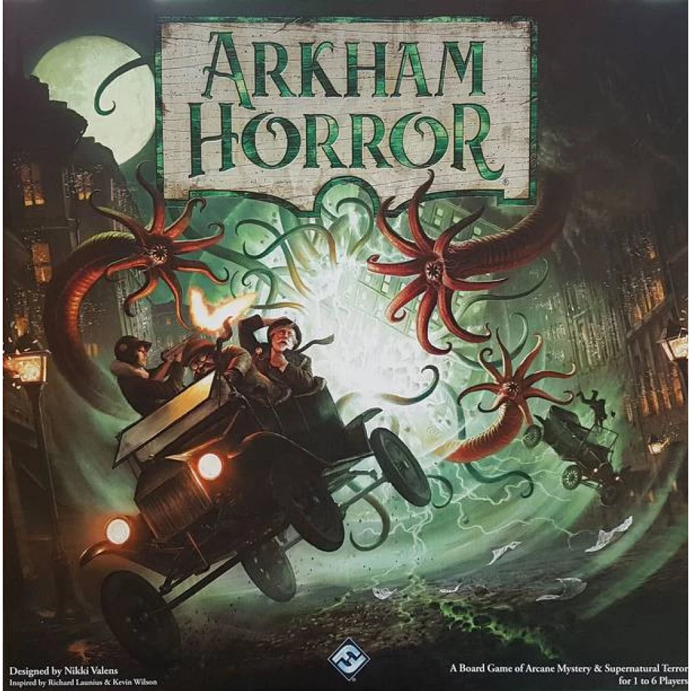 FANTASY FLIGHT GAMES Rettegés Arkhamban társasjáték 3. kiadás