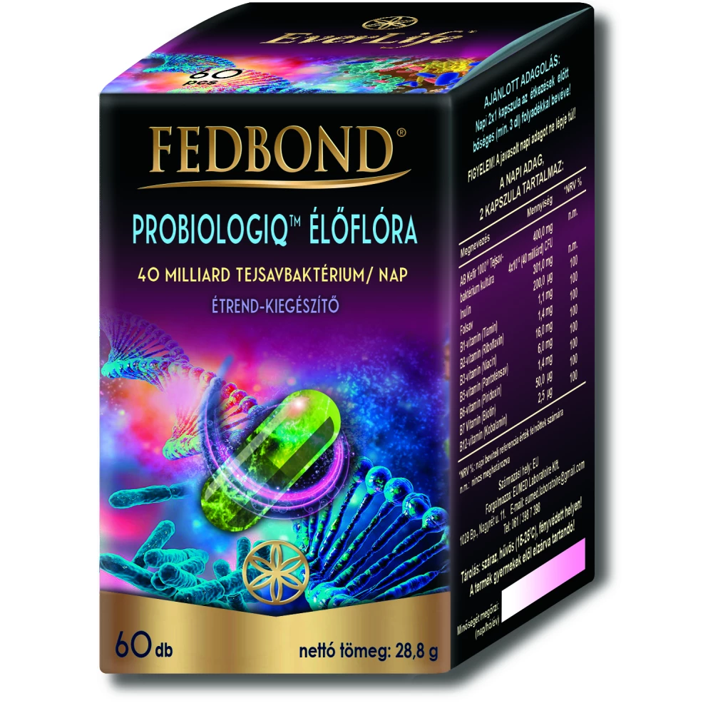 Fedbond probiologiq kapszula 60 db