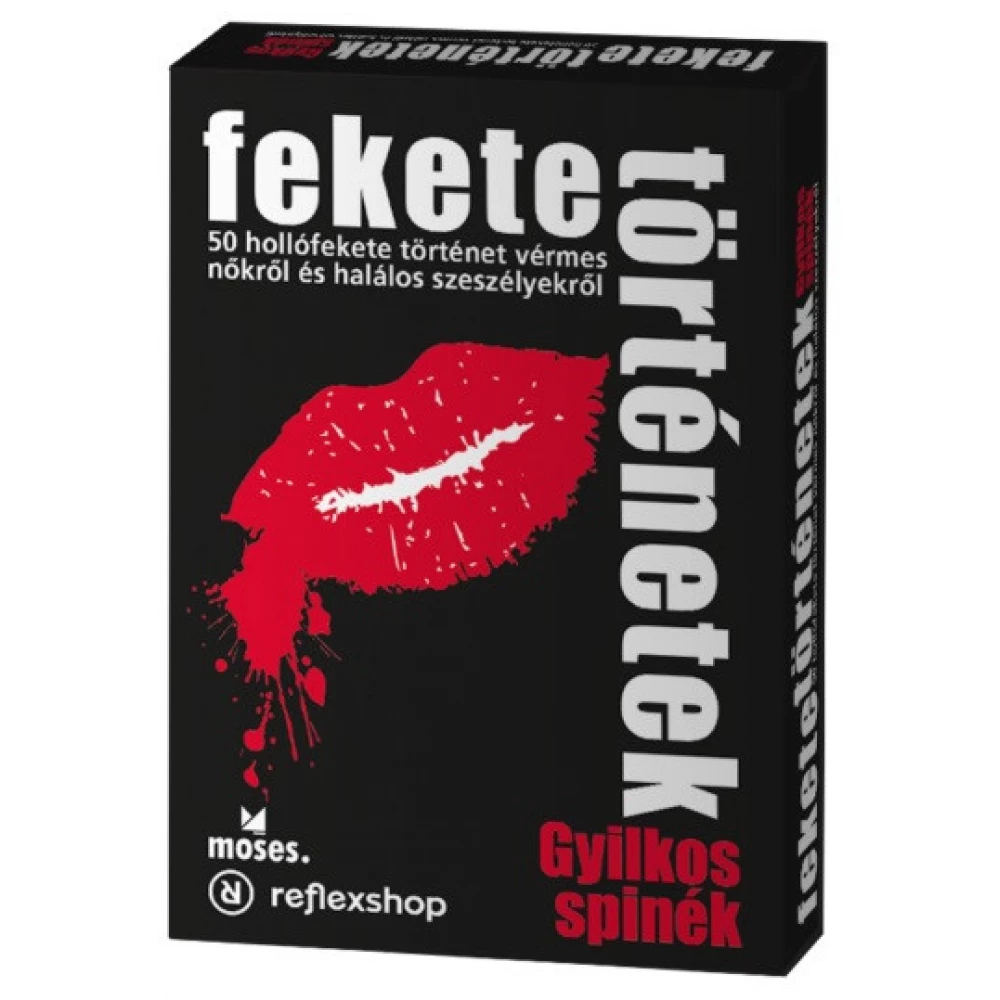 Fekete történetek Gyilkos spinék kártyajáték