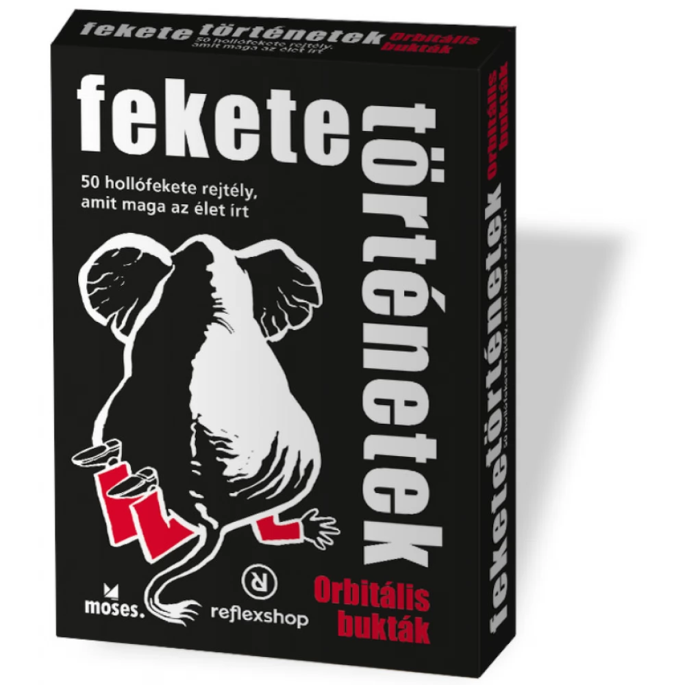 Fekete történetek orbitális bukták kártyajáték