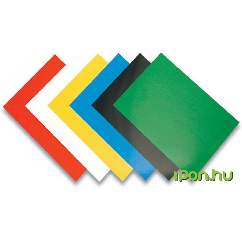 FELLOWES Chromo fényes hátlap kék A4/250g