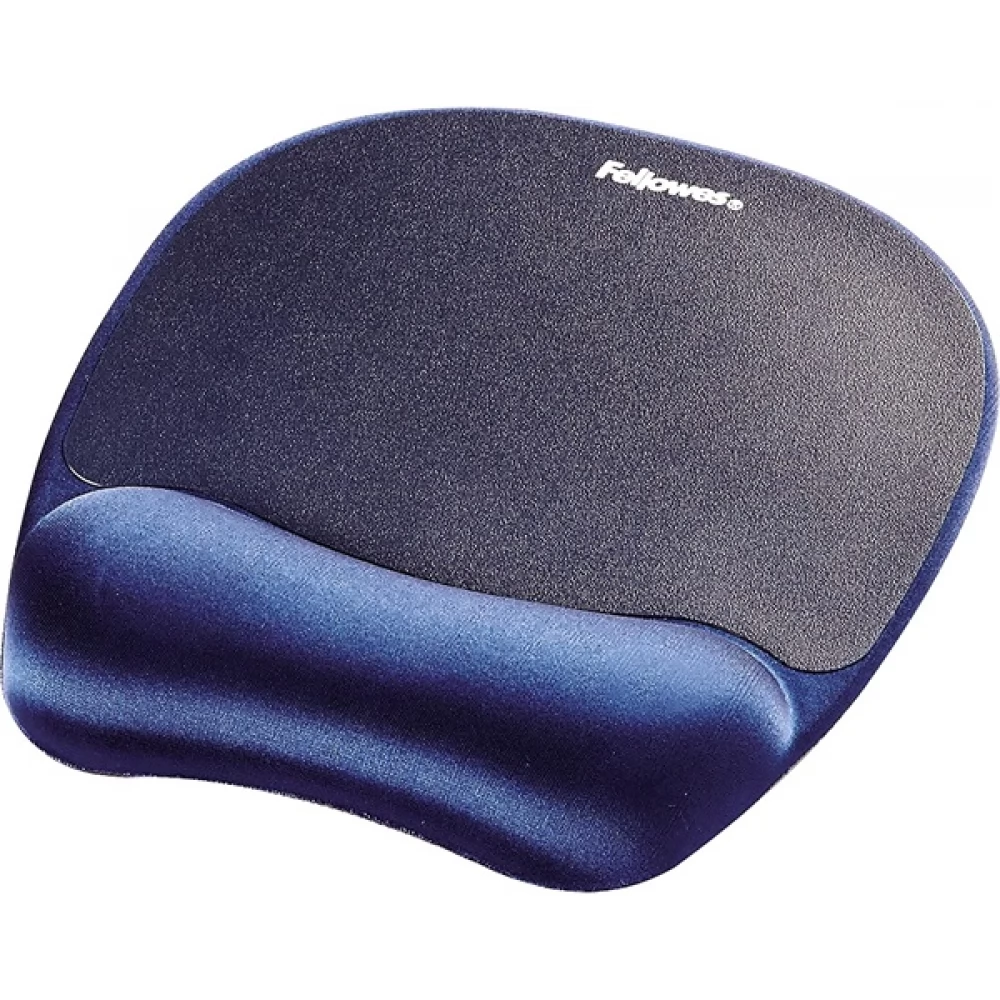 FELLOWES Memory Foam egéralátét habtöltésû csuklótámasszal zafírkék