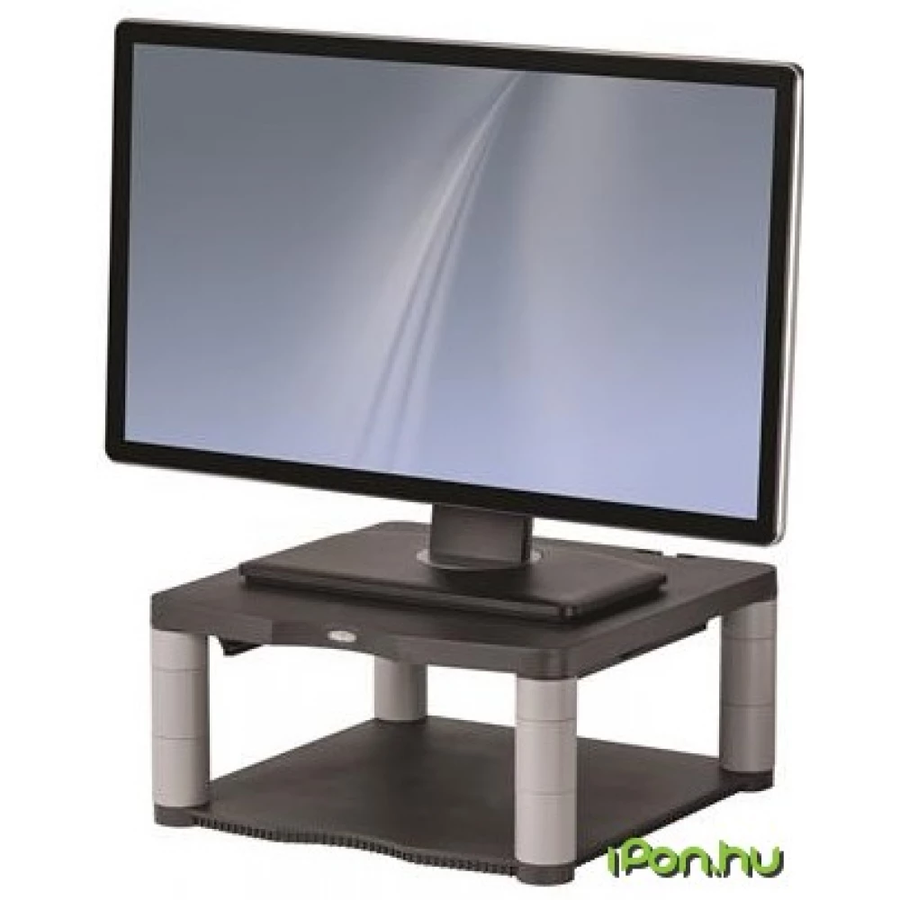 FELLOWES Monitorállvány Premium grafitszürke