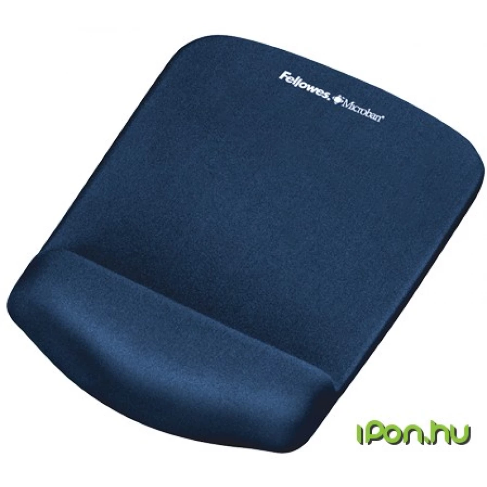 FELLOWES PlushTouch csuklótámaszos egérpad kék