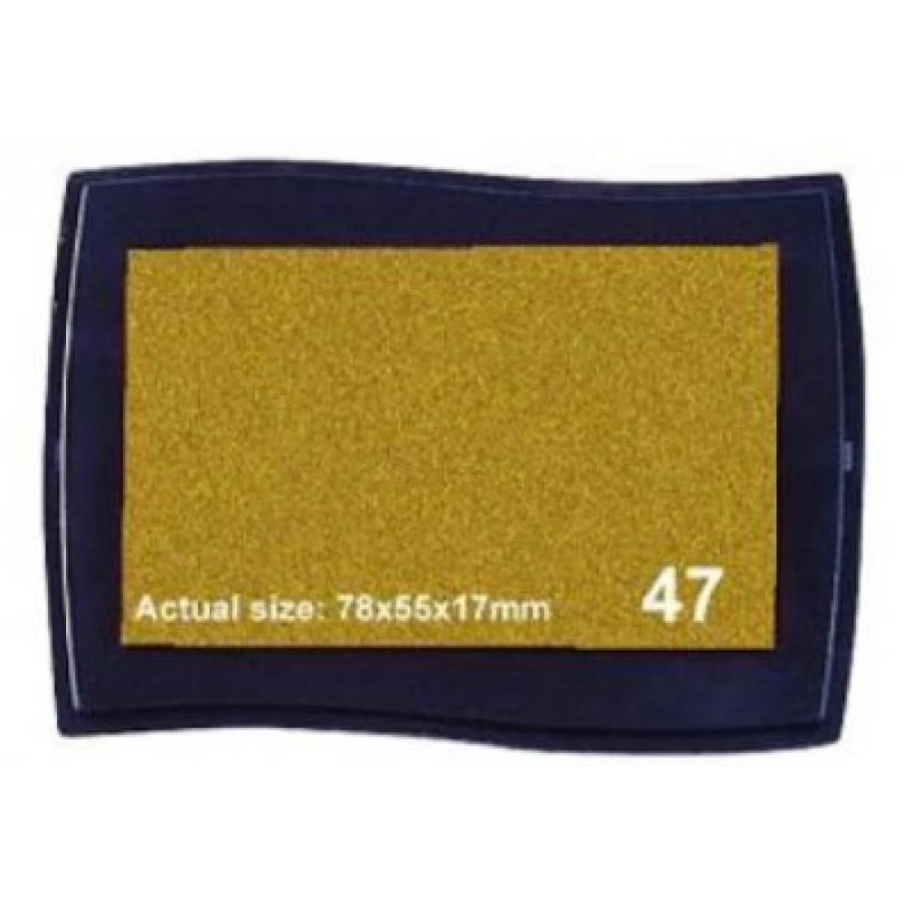 Festékpad arany 78x55x17mm