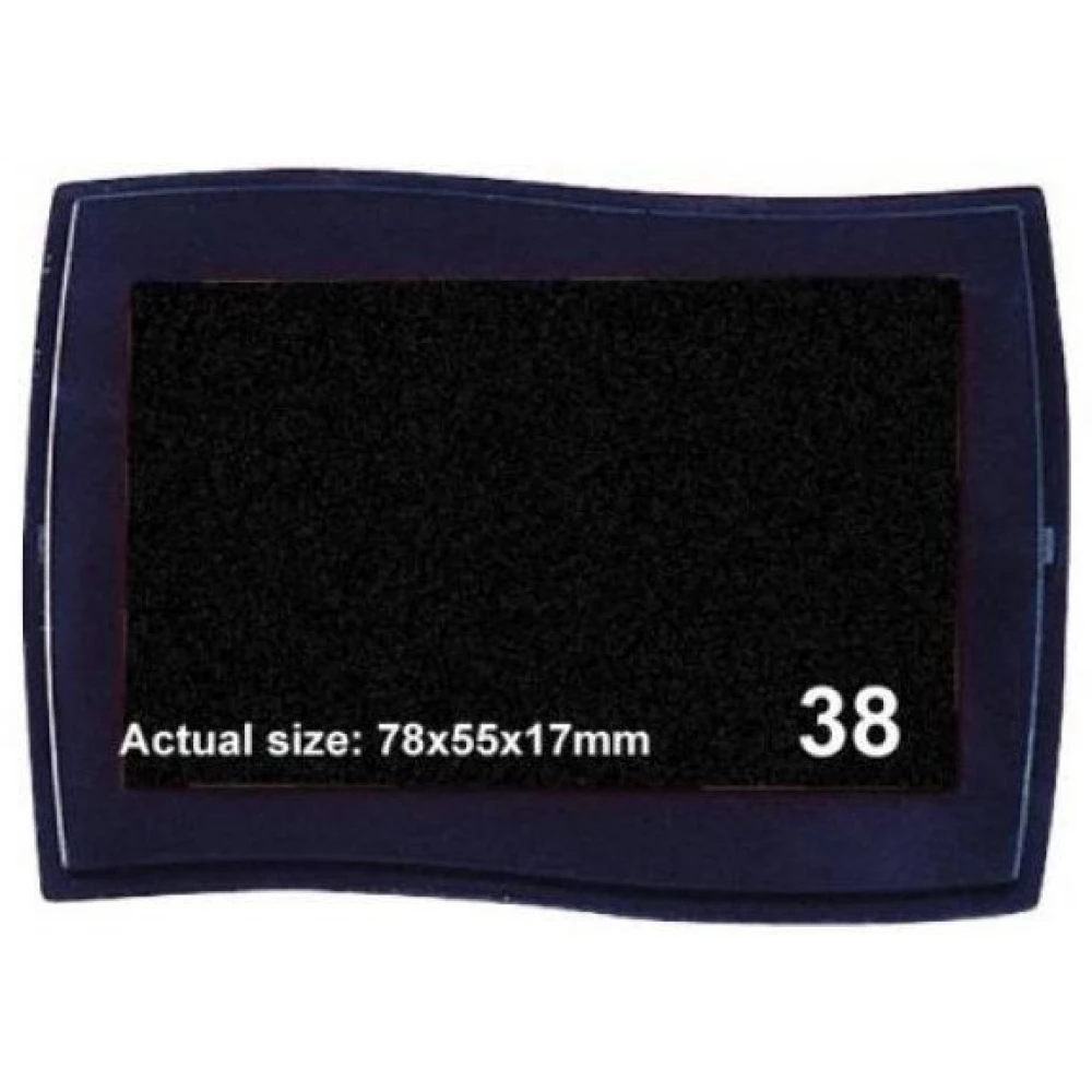 Festékpad fekete 78x55x17mm