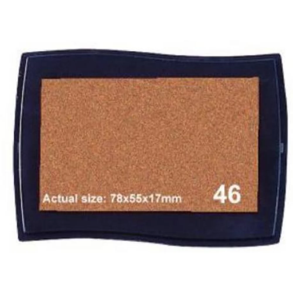 Festékpad nyomdázáshoz - bronz