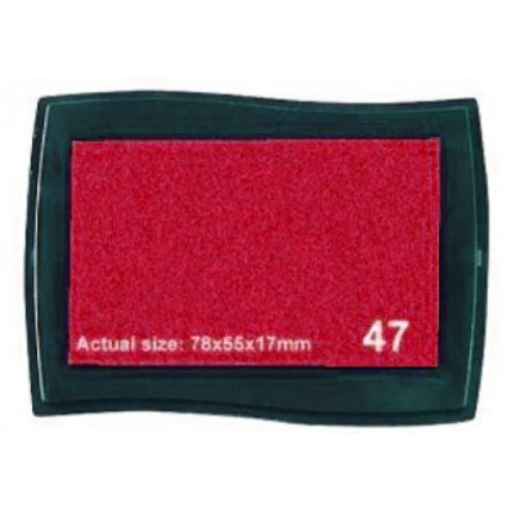 Festékpad piros 78x55x17mm