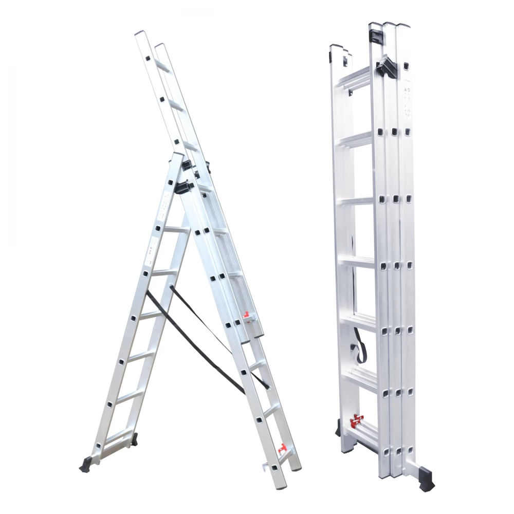 FIELDMANN FZZ 4307 Háromrészes univerzális létra