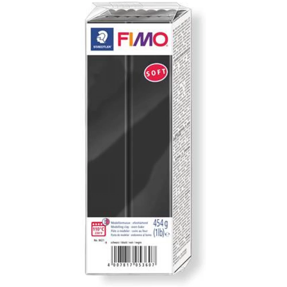 FIMO Gyurma 454 g kiégethető Soft fekete