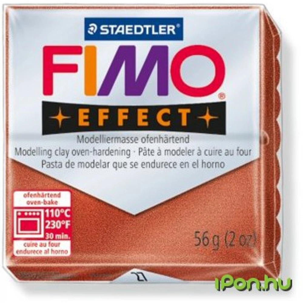 FIMO Gyurma 56 g kiégethető Effect metál vörösréz