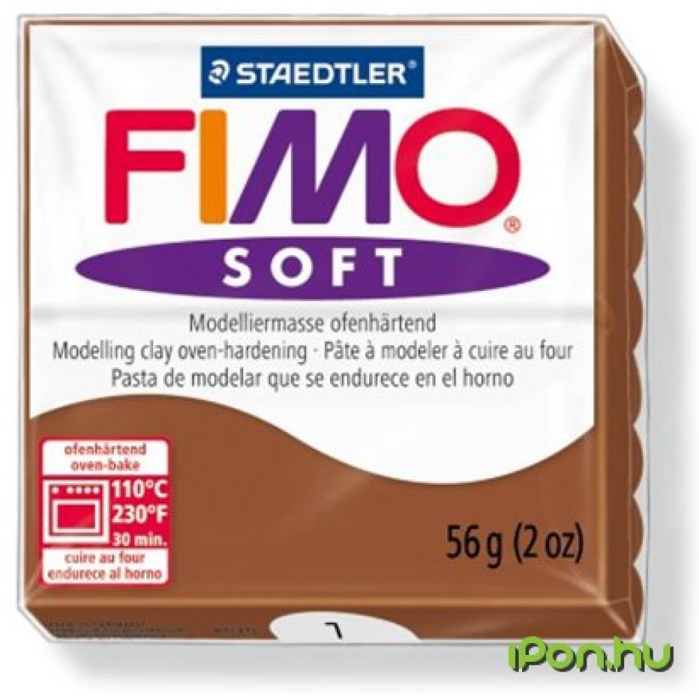 FIMO Gyurma 56 g kiégethető Soft karamell