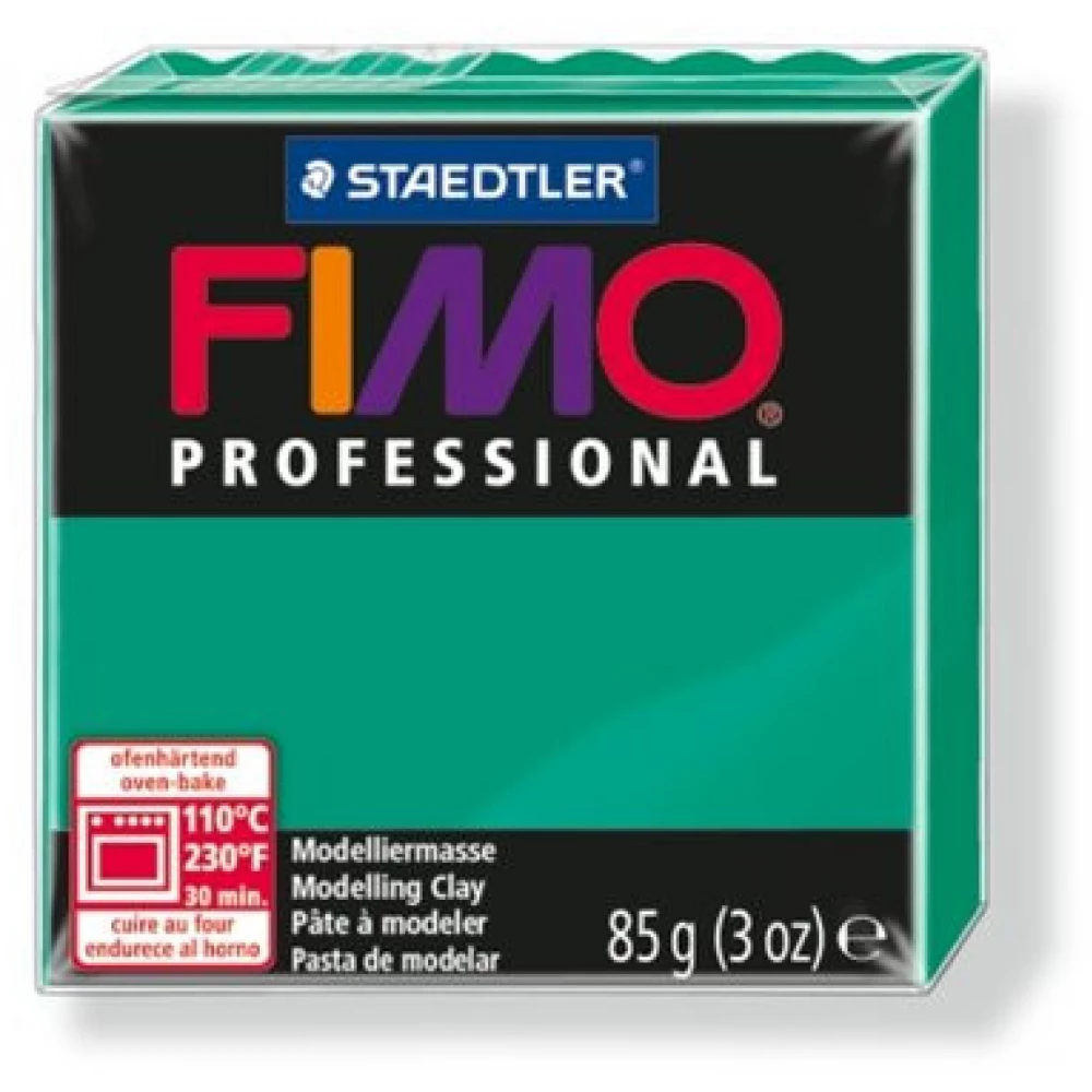 FIMO Gyurma 85 g kiégethető Professional intenzív zöld