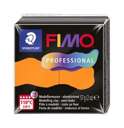FIMO Professional Gyurma 57g égethető narancs
