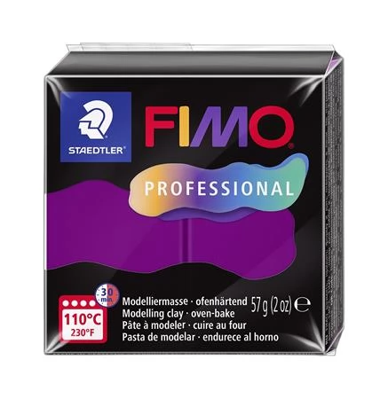 FIMO Professional Gyurma 57g égethető viola