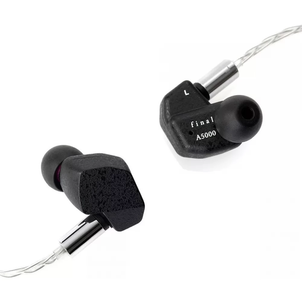 FINAL AUDIO A5000 In-ear monitor fülhallgató 2-Pin kábellel fekete
