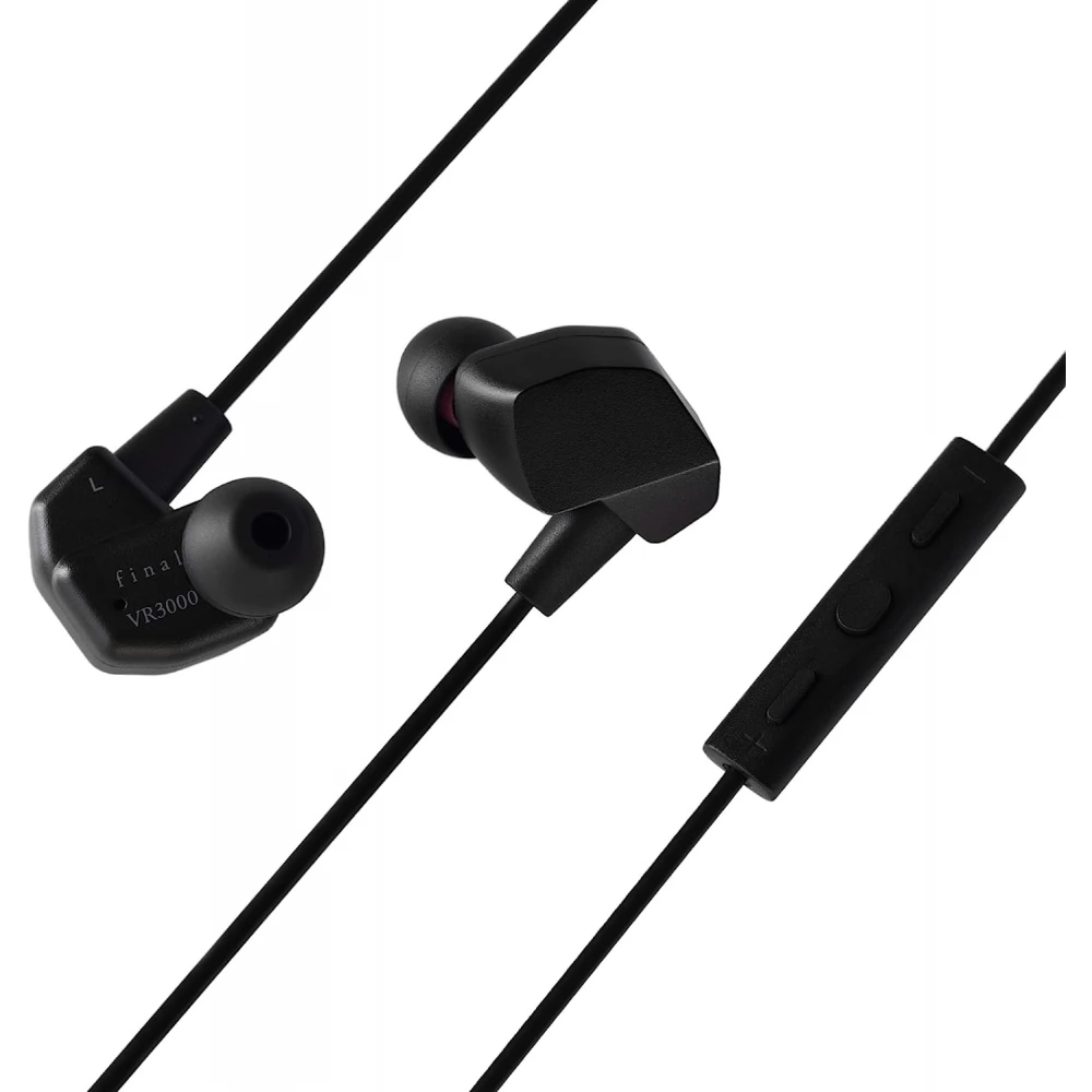 FINAL AUDIO VR3000 In-ear fülhallgató mikrofonnal VR-hoz fekete