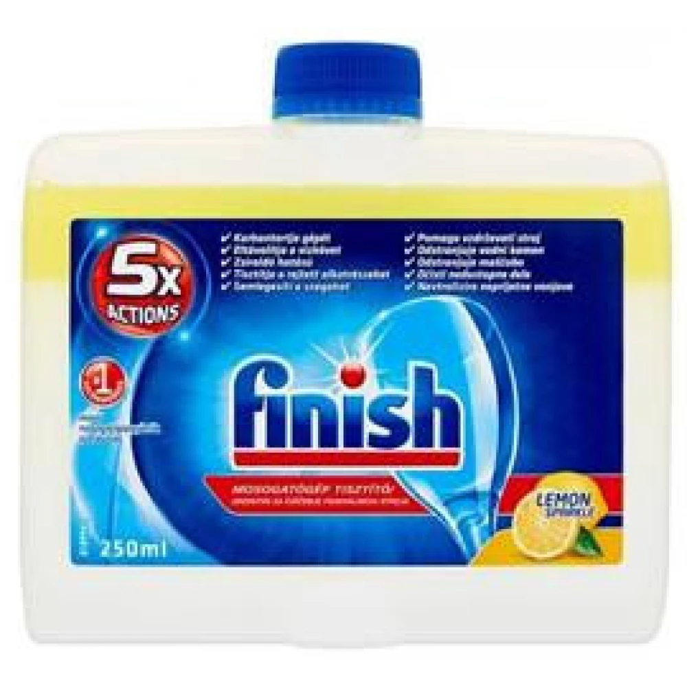 FINISH Mosogatógép tisztító 250 ml citrom