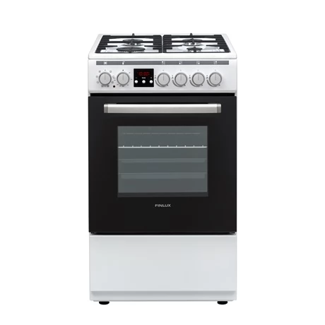FINLUX FC-583GMNWCW Tűzhely gázos 50L A Fehér