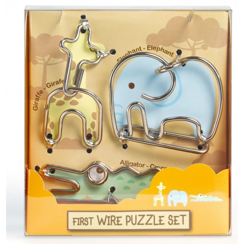 First Wire Puzzle Szett – Állatok 2. ördöglakat szett