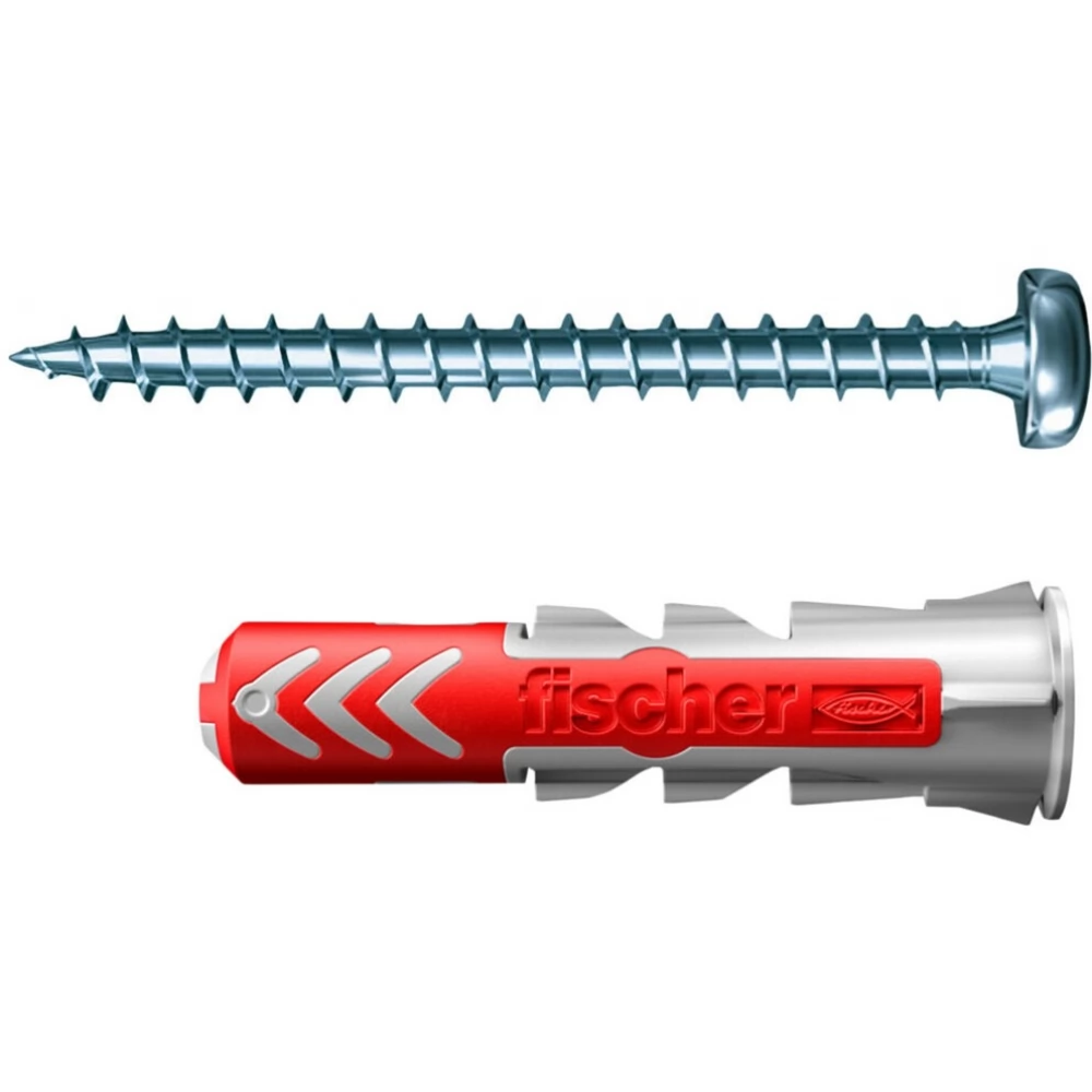 FISCHER DuoPower 6 x 30 PH TX lencsefejű dübel 200 db csavarral
