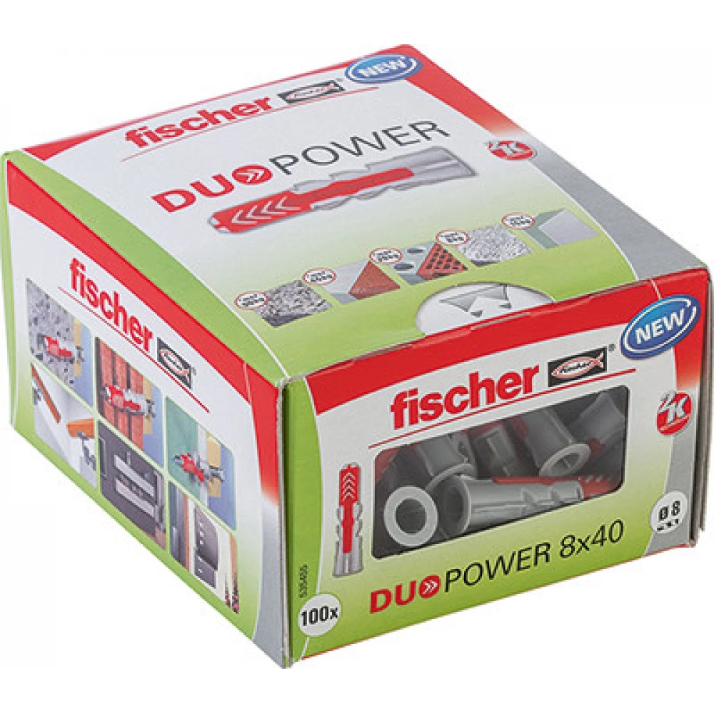 FISCHER DUOPOWER 8x40 LD Dübel (100 db-os)