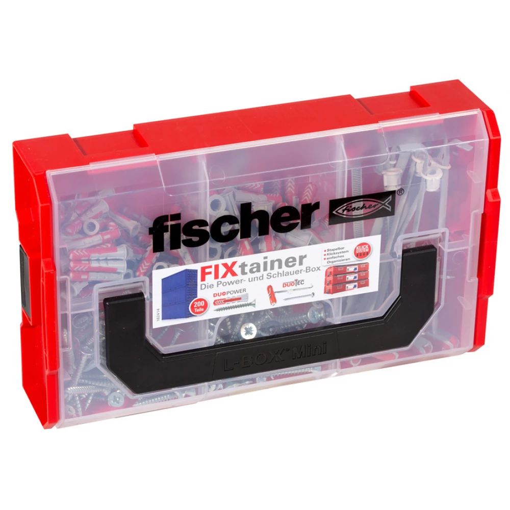 FISCHER FIXtainer - DUOPOWER/DUOTEC with screw 200db