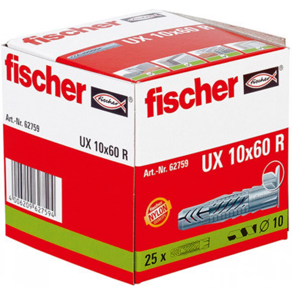 FISCHER Universal UX 10x60 R dübel (25 db-os)