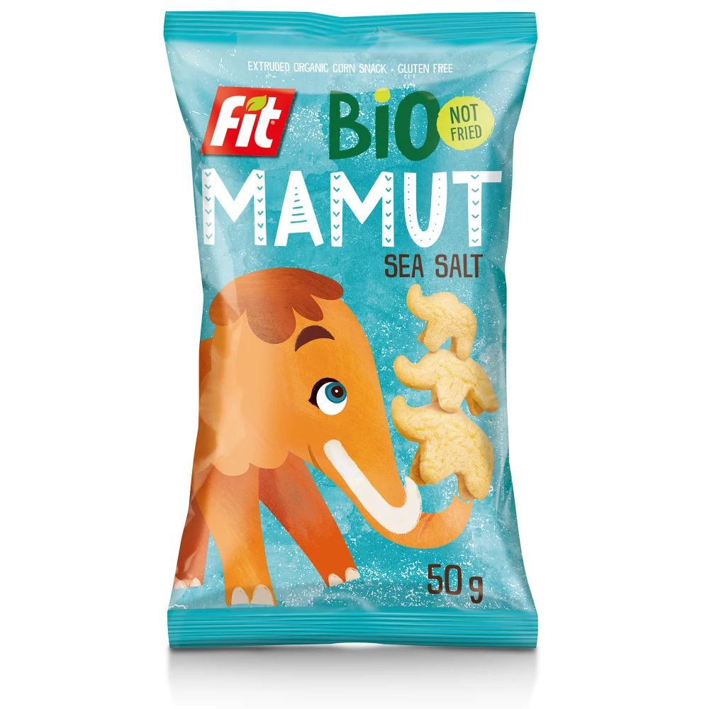 Fit bio mamut extrudált gluténmentes snack sós ízű 50 g