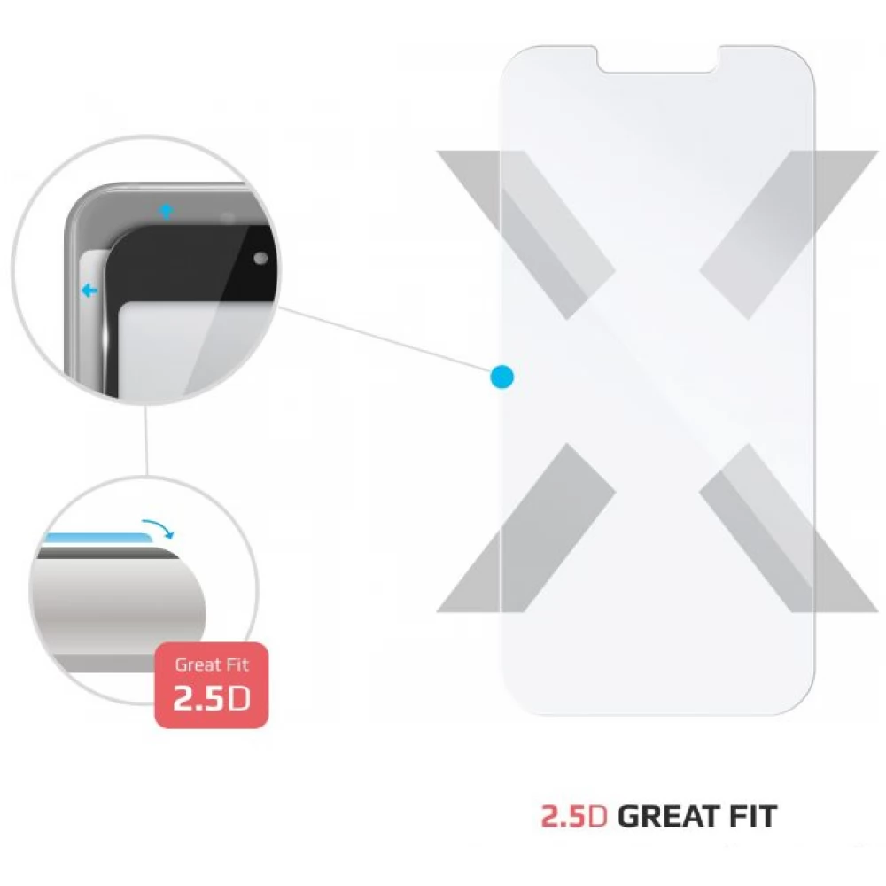 FIXED 2.5D Tempered Glass screen protector iPhone 13 Mini