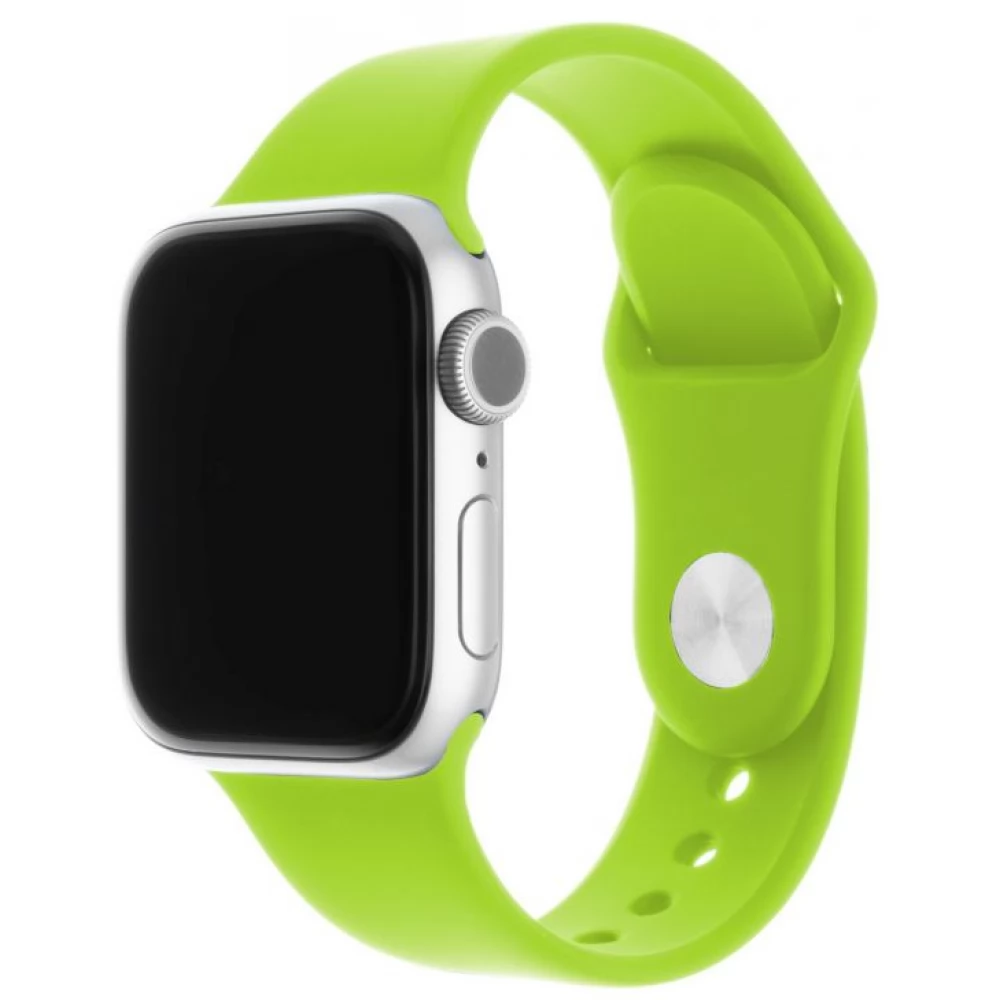 FIXED Elastic Silicone Strap for Apple Watch 38/40/41mm zöld