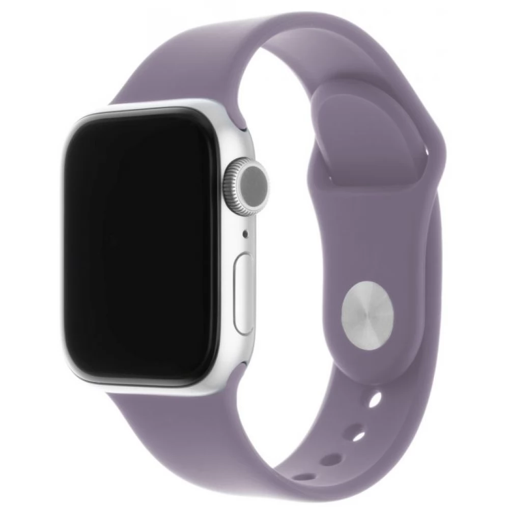 FIXED Elastic Silicone Strap for Apple Watch 42/44/45 mm lila