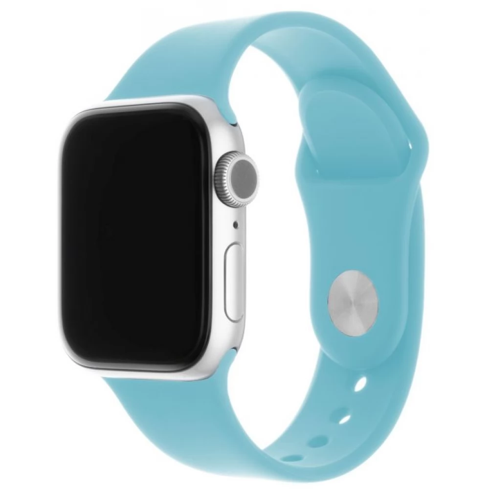 FIXED Elastic Silicone Strap for Apple Watch 42/44/45 mm türkiz