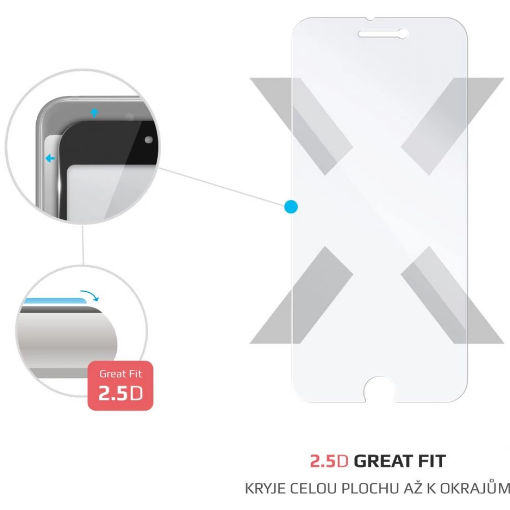 FIXED Tempered Glass screen protector iPhone 7/8/SE (2020) átlátszó