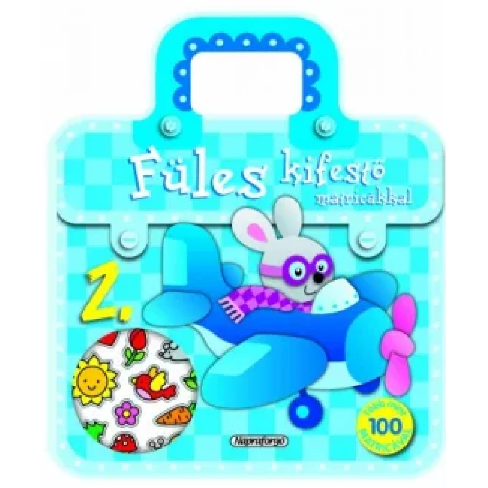 Füles kifestő matricákkal 2. - Repülő (2021)