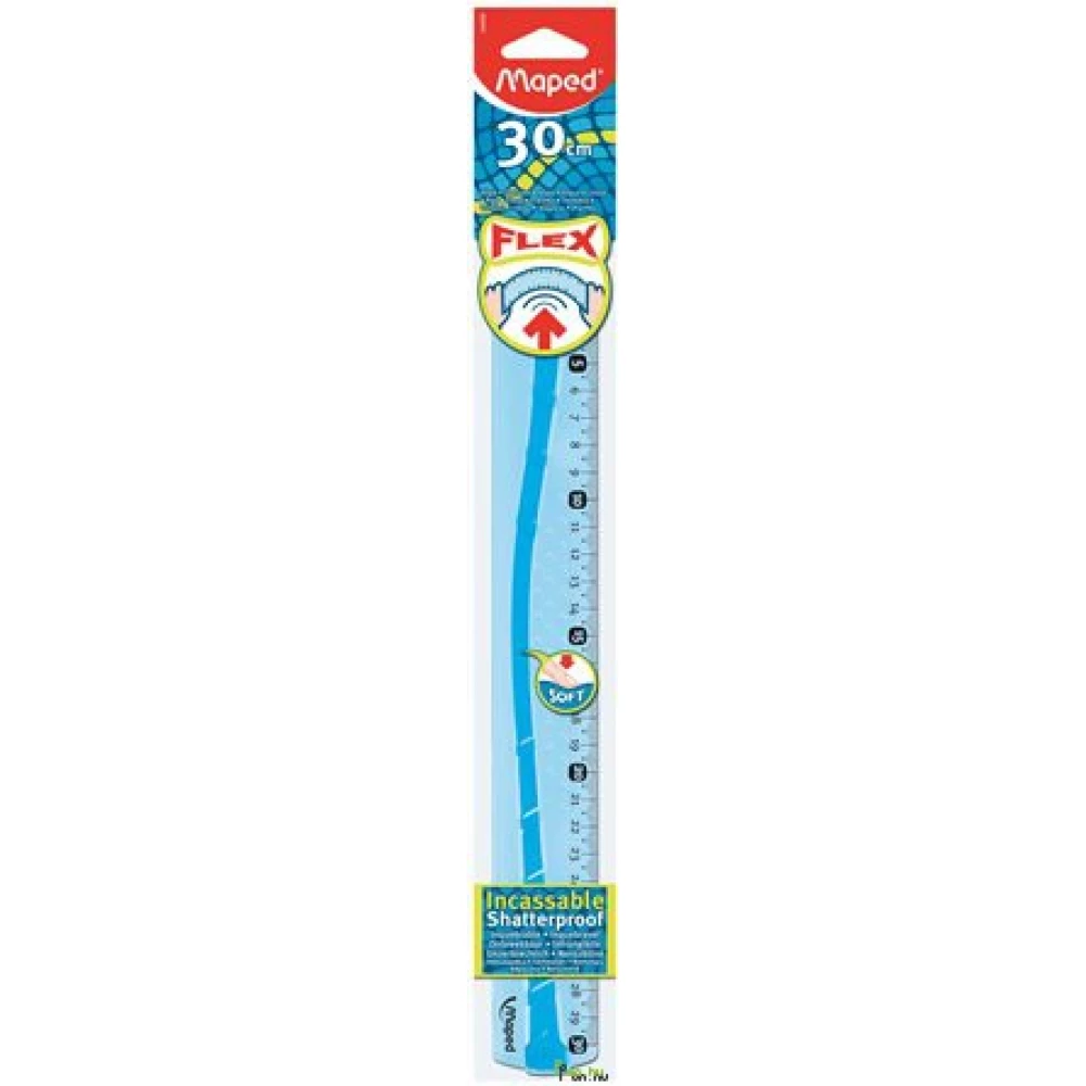 FLEX 30 cm-es műanyag hajlítható vonalzó