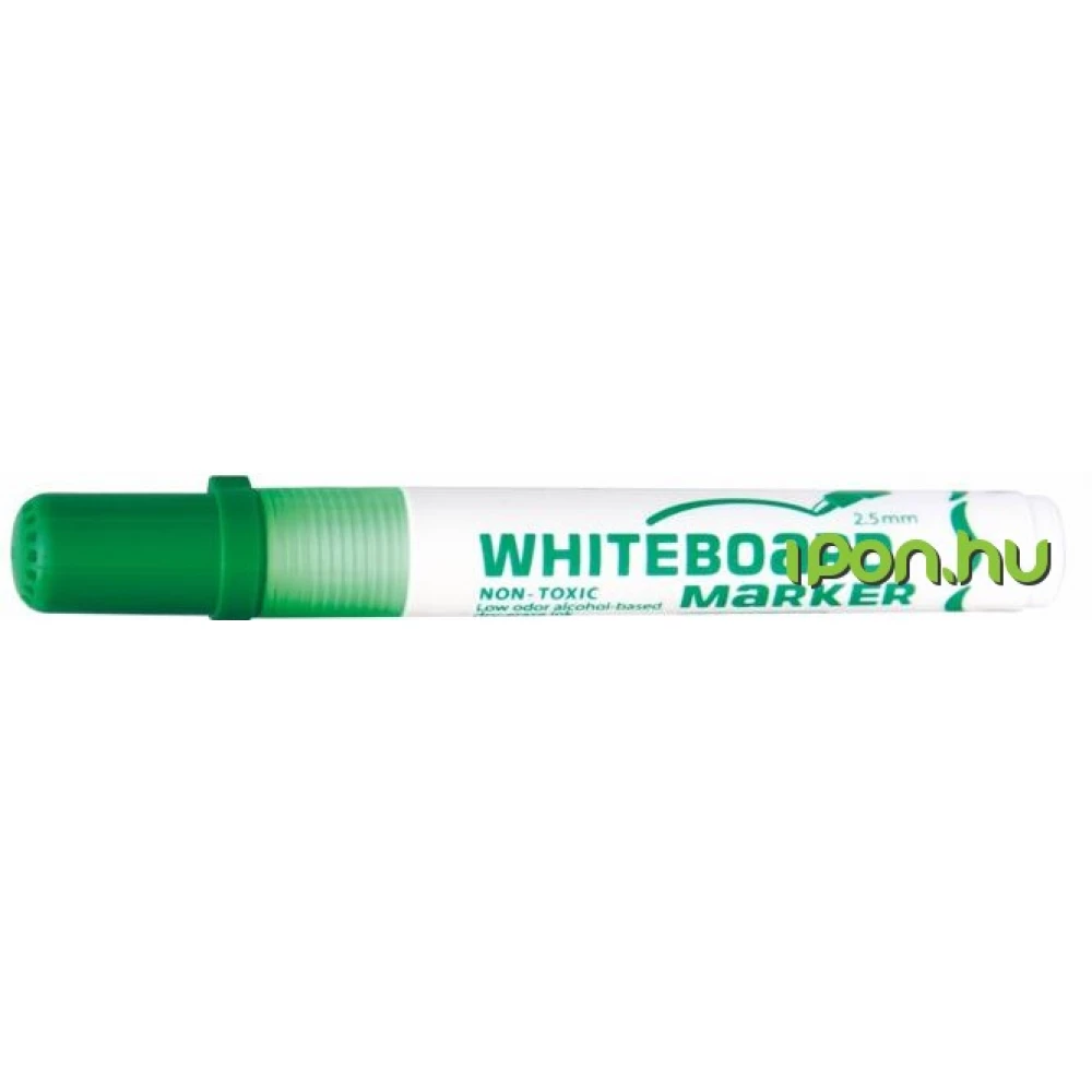 FLEXOFFICE Táblamarker 2.5 mm kúpos WB02 zöld