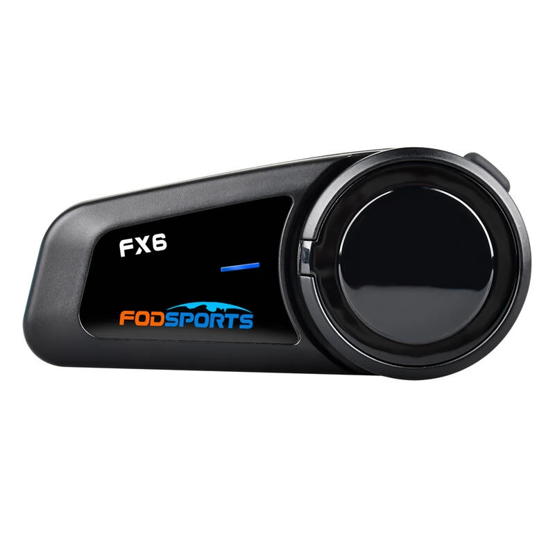 FODSPORTS FX6 motorkerékpár intercom fekete