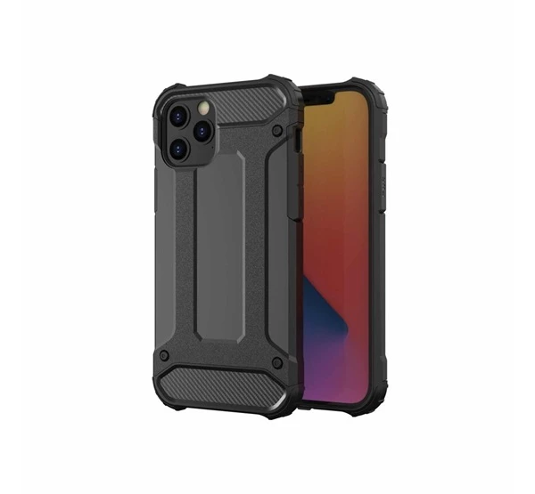 FORCELL Armor hátlap tok Apple iPhone 13 Pro fekete