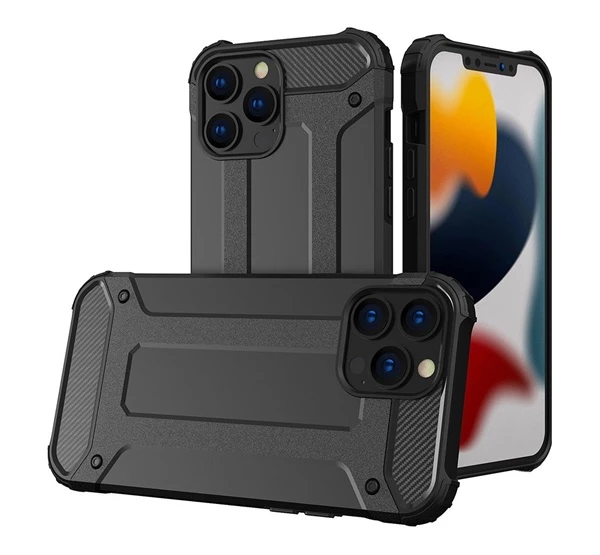 FORCELL Armor hátlap tok Apple iPhone 14 Pro fekete