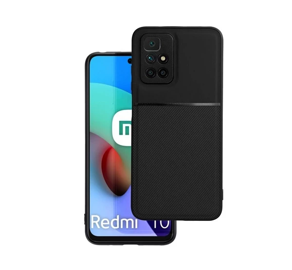 FORCELL Noble hátlap tok Xiaomi Redmi 10/Redmi Note 11 LTE fekete